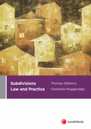 Subdivisions Law and Practice