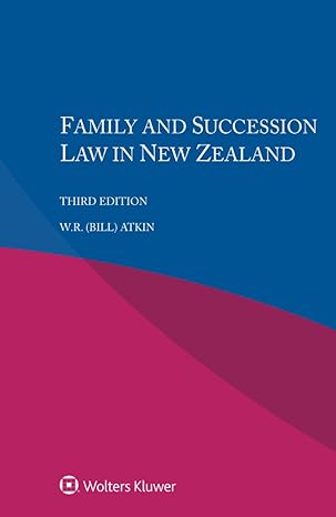 Family and Succession Law in New Zealand