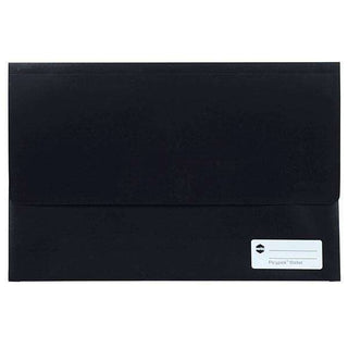 Document Wallet Marbig Polypick Black