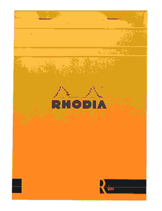 PAD R BY RHODIA A5 LINED ORANGE