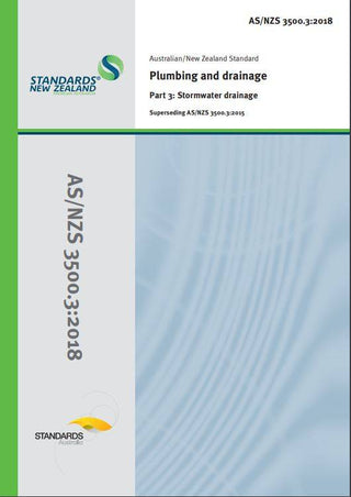 AS / NZS 3500.1:2018 : Plumbing and Drainage Part 1 : Water Services