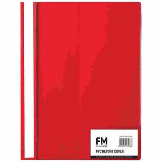 REPORT COVER FM PVC A4 RED