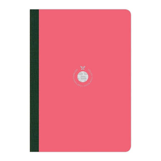 NOTEBOOK FLEXBOOK SMARTBOOK LARGE RULED PINK GREEN