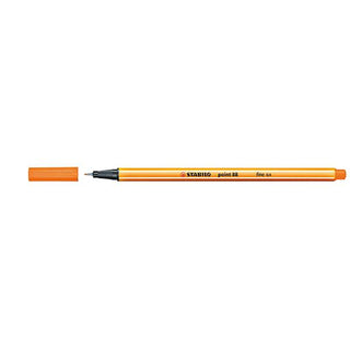 PEN STABILO POINT 88 FINE 0.4MM 88/54 ORANGE