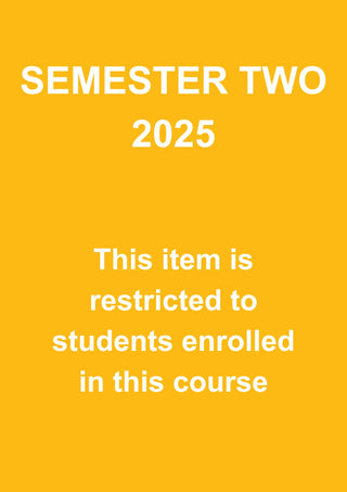 MATHS 108 General Mathematics 1 Coursebook Semester One 2025