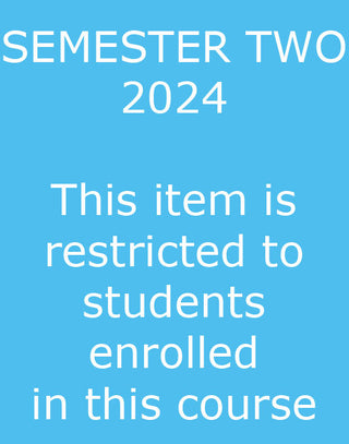 BIOSCI 202 Genetics Coursebook Semester Two 2024