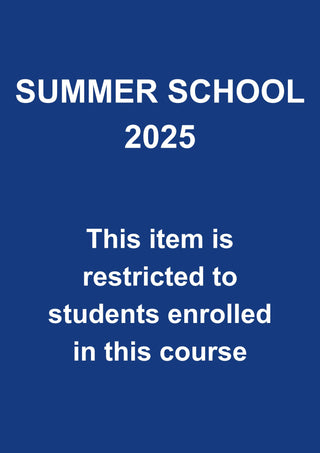 ELECTENG 101 Electrical and Digital Systems Coursebook Summer School 2025