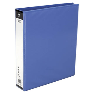 RINGBINDER FM OVERLAY A4 2/38 MID BLUE