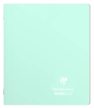 NOTEBOOK CLAIREFONTAINE KOVERBOOK A5 LINED MINT