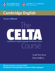 The CELTA Course : Trainers Manual