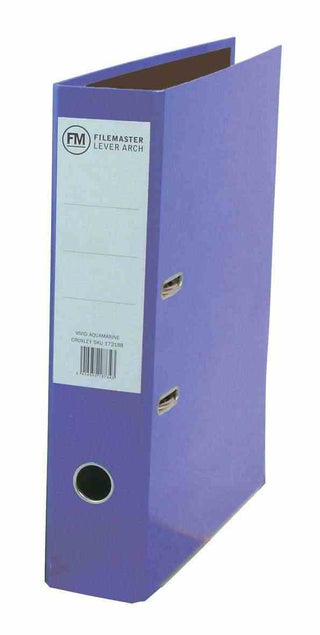 LEVER ARCH FILE FM VIVID FOOLSCAP PURPLE PASSION