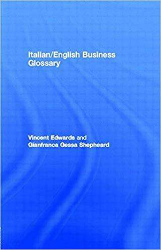 Italian English Business Glossary