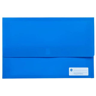 Document Wallet Marbig Polypick Blue