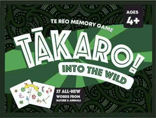 Takaro : Into the Wild : Te Reo Memory Game