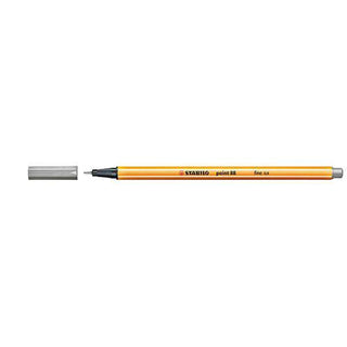 PEN STABILO POINT 88 FINE 0.4MM 88/94 LIGHT GREY