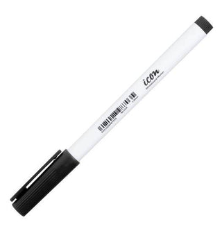 WHITEBOARD MARKER ICON FINE TIP BLACK