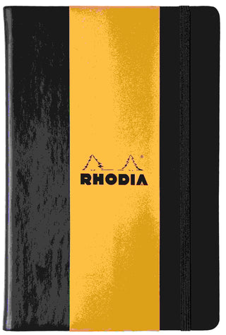 NOTEBOOK RHODIA WEBNOTEBOOK A6 LINED BLACK