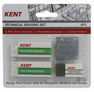 Eraser Kent Technical Erasing Set