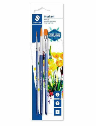 Paint Brush Set Staedtler 3 Pack