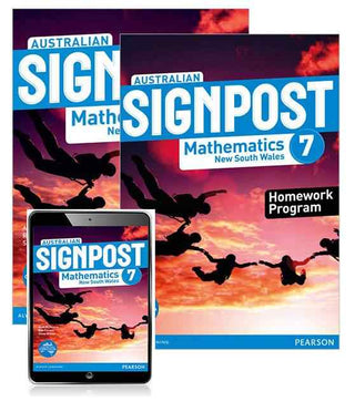 Australian Signpost Mathematics New South Wales 7 : Value Pack : Student Book EBook and Homework Program