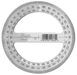 PROTRACTOR TAURUS 360 15CM