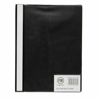 REPORT COVER FM PVC A4 BLACK