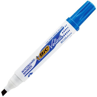 Whiteboard Marker Bic Velleda Chisel Blue