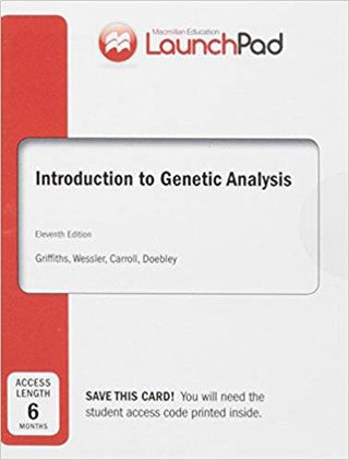 Launchpad Access Card for Introduction to Genetic Analysis