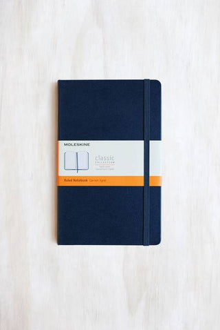 JOURNAL MOLESKINE CLASSIC HC LARGE RULED SAPPHIRE BLUE