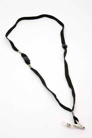 Lanyard Dixon Flat Black Single