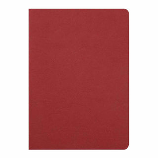 NOTEBOOK CLAIREFONTAINE STAPLED A4 BLANK RED