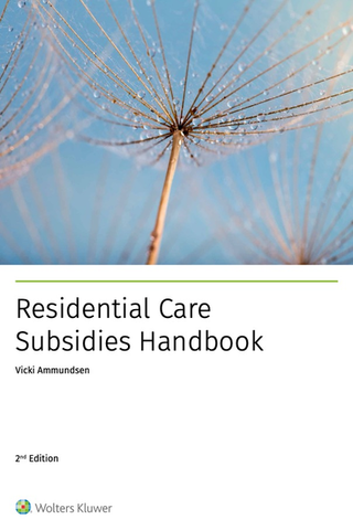 Residential Care Subsidies Handbook