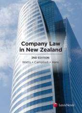 Company Law in New Zealand : Practitioner Edition