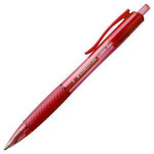 PEN LUNA RITECLIC BALLPOINT 0.7MM RED