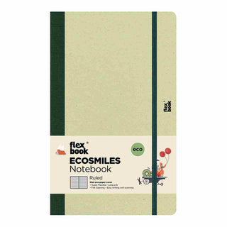 Notebook Flexbook Ecosmiles Medium Ruled Kiwifruit