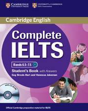 Complete IELTS : Bands 6.5 - 7.5 Student's Book with Answers + CD-ROM