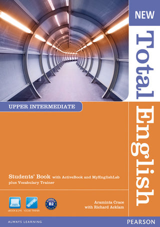 New Total English : Upper Intermediate Students- Book with Active Book and Mylab Pack