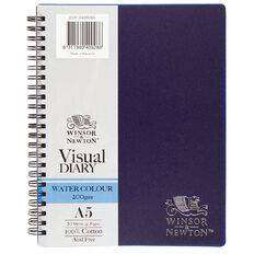 Visual Diary Winsor and Newton A5 Wirebound Watercolour 200gsm