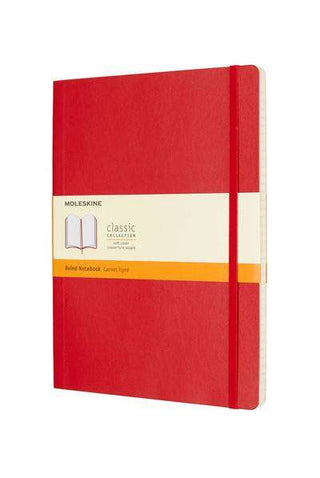 JOURNAL MOLESKINE CLASSIC SC EXTRA LARGE RULED SCARLET RED