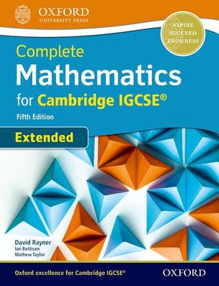 Complete Mathematics for Cambridge IGCSE Student Book : Extended