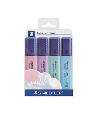 Highlighter Staedtler Textsurfer Pastel 4 Pack