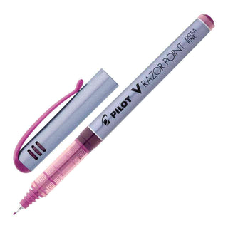 PEN PILOT V RAZOR POINT EXTRA FINE PINK