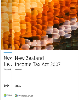 New Zealand Income Tax Act 2007 : 2024 : 2 Volumes