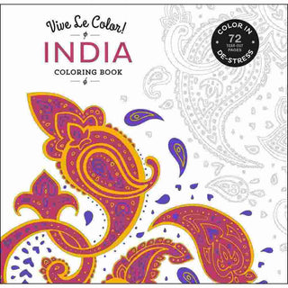 Vive Le Color : India Coloring Book