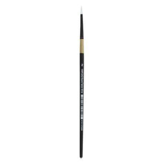 Paint Brush Taklon Round White #2 S1008R