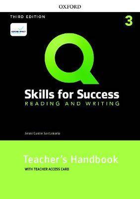 Q : Skills for Success Level 3 : Reading and Writing Teacher's Handbook with Teacher's Access Card