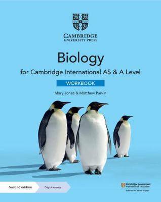 Cambridge International AS and a Level Biology Workbook + Digital Access 2 Years