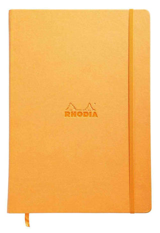 NOTEBOOK RHODIA WEBNOTEBOOK A4 LINED ORANGE