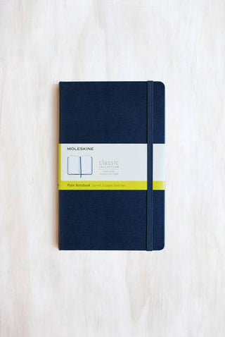 JOURNAL MOLESKINE CLASSIC HC LARGE PLAIN SAPPHIRE BLUE