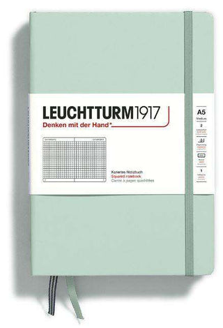 JOURNAL LEUCHTTURM 1917 MEDIUM SQUARED MINT GREEN